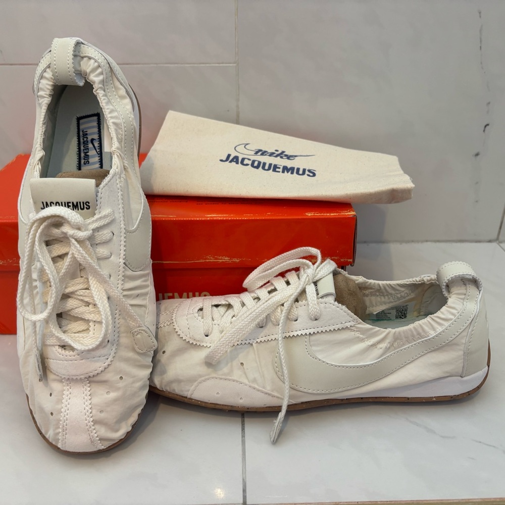 Nike Women's Jacquemus Off-White Low-Top Sneakers